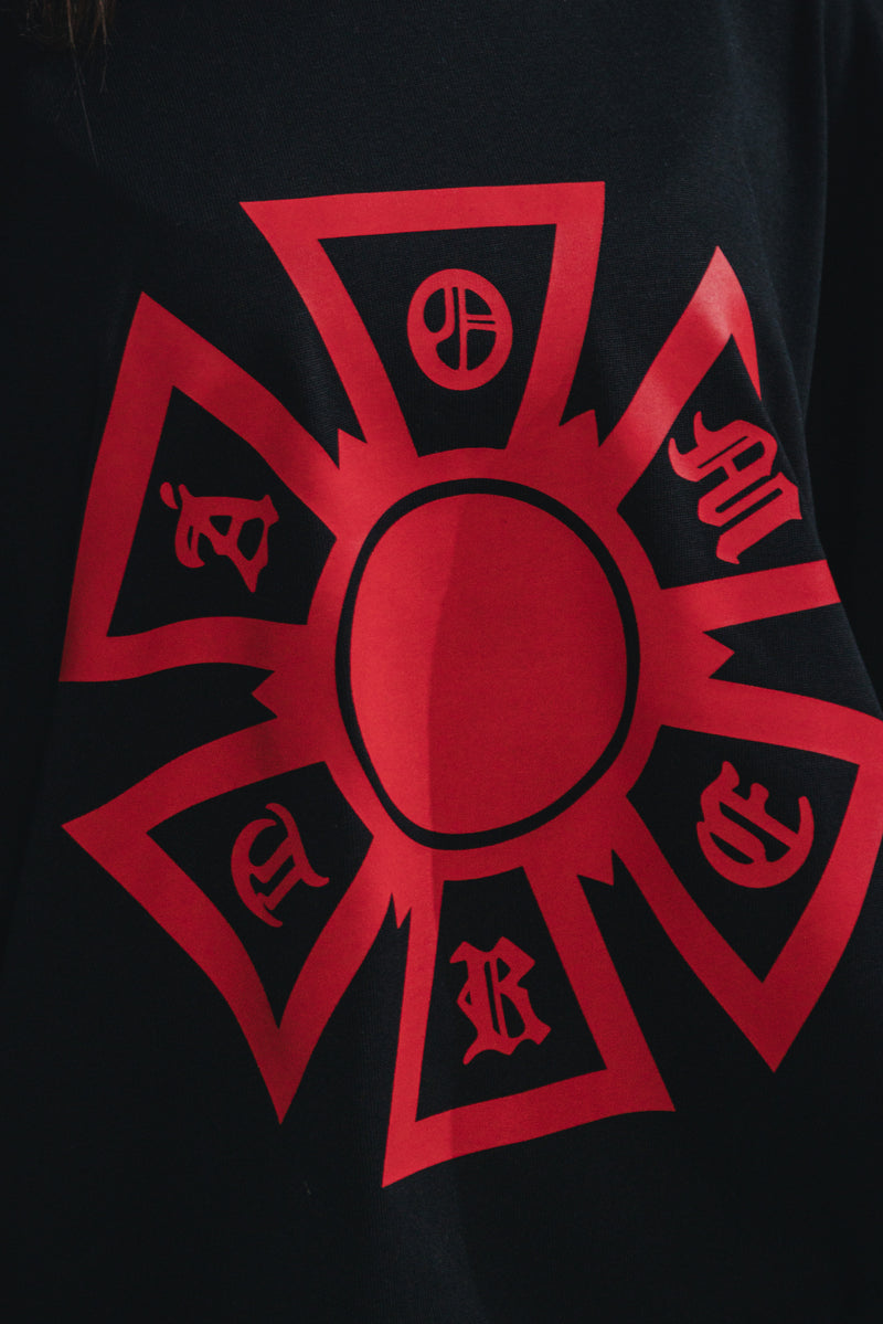 OMERTA SLEEVELESS BOXY TEE