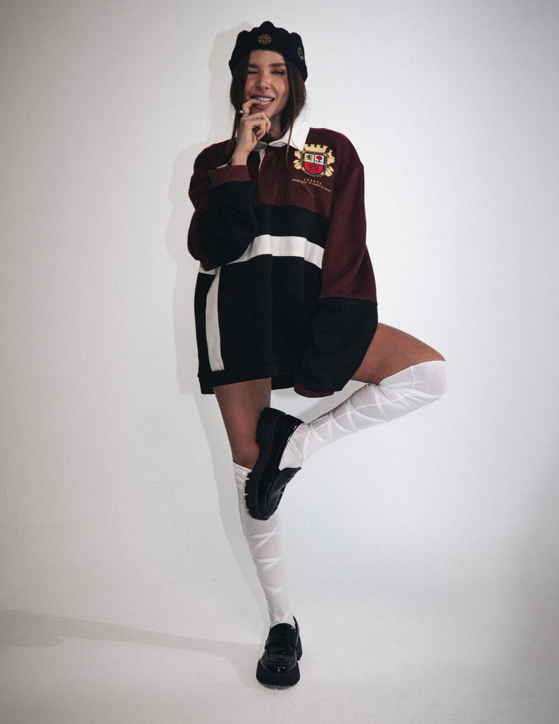 OMERTA LONG SLEEVE POLO