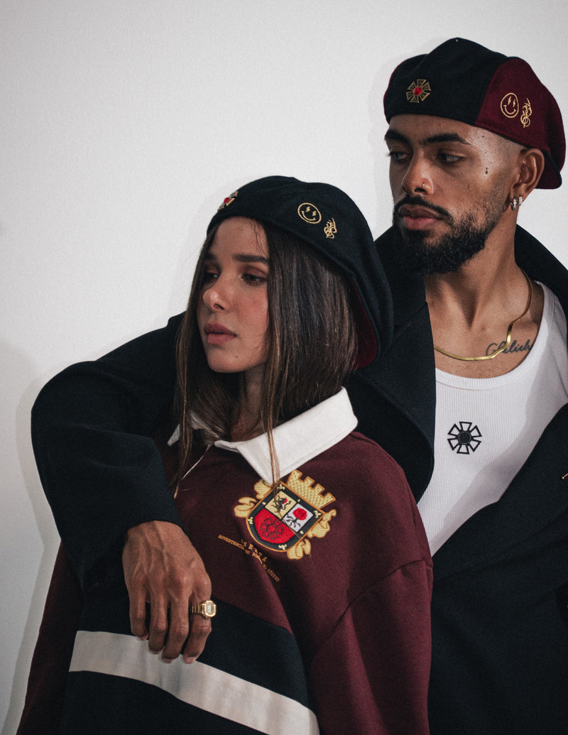 OMERTA LONG SLEEVE POLO