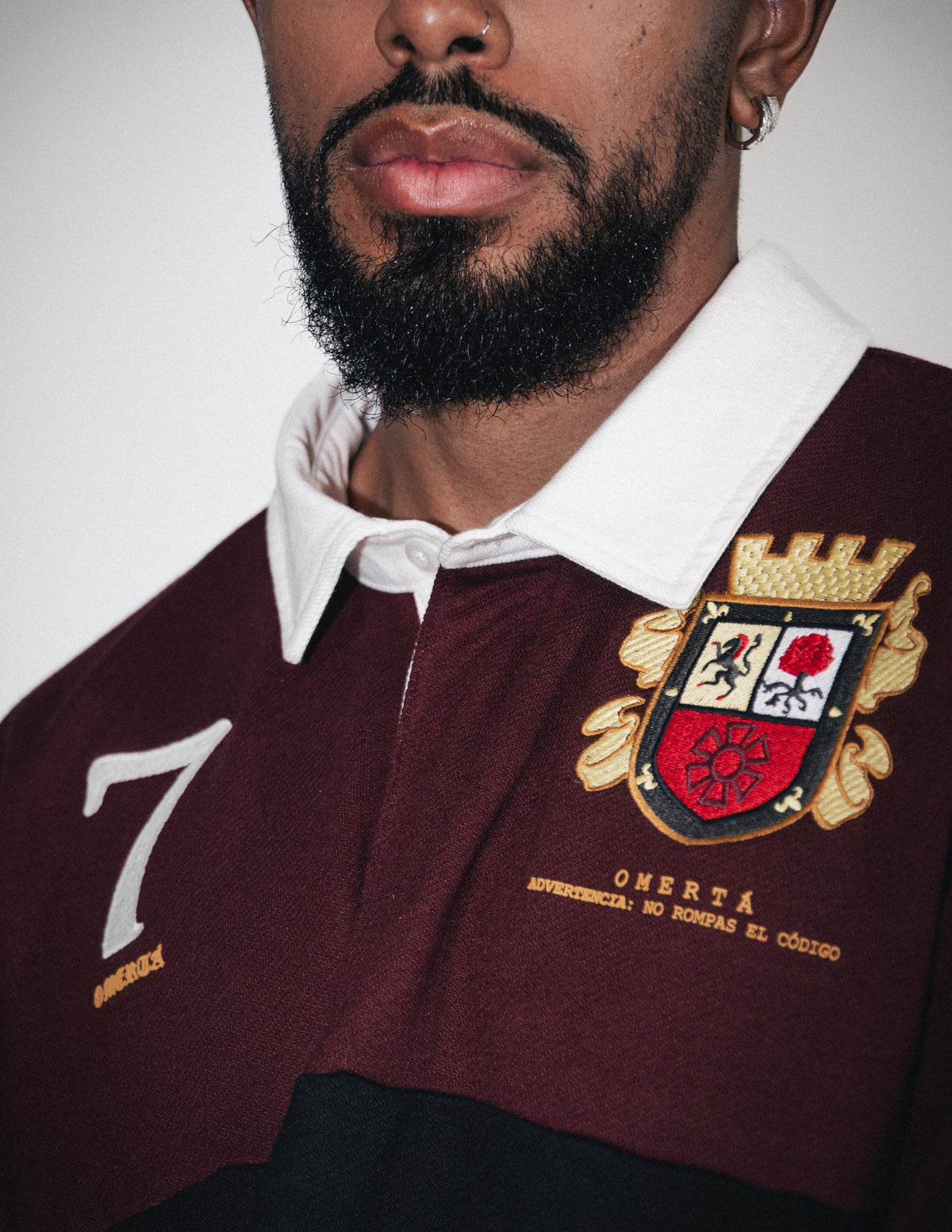 OMERTA LONG SLEEVE POLO