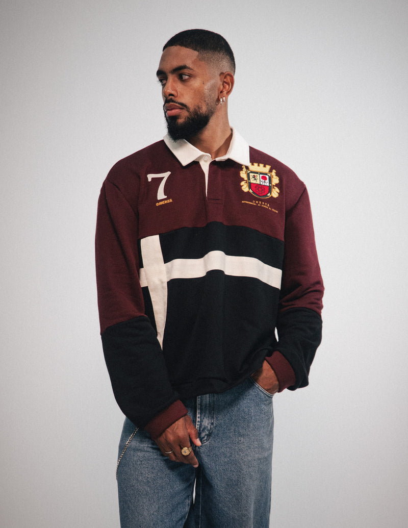 OMERTA LONG SLEEVE POLO