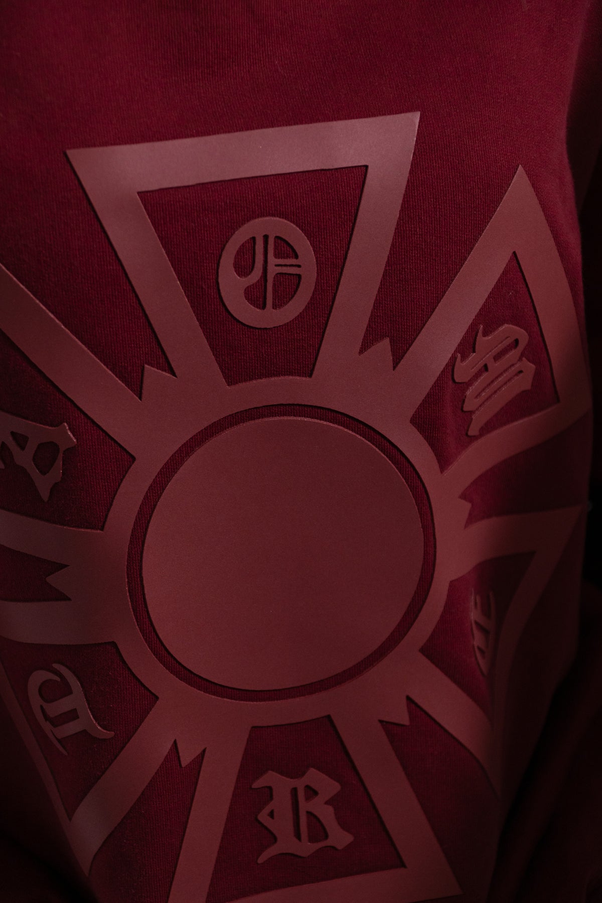 OMERTA MAROON HOODIE
