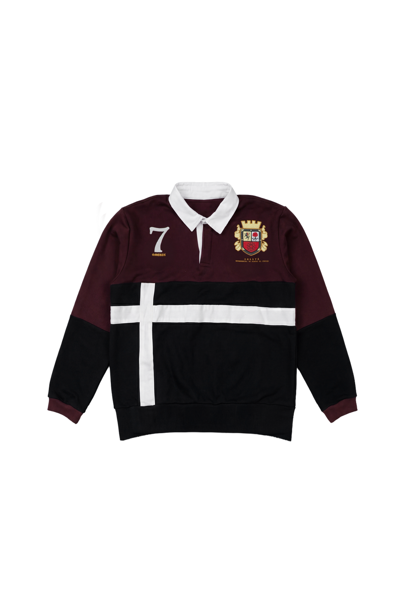 OMERTA LONG SLEEVE POLO