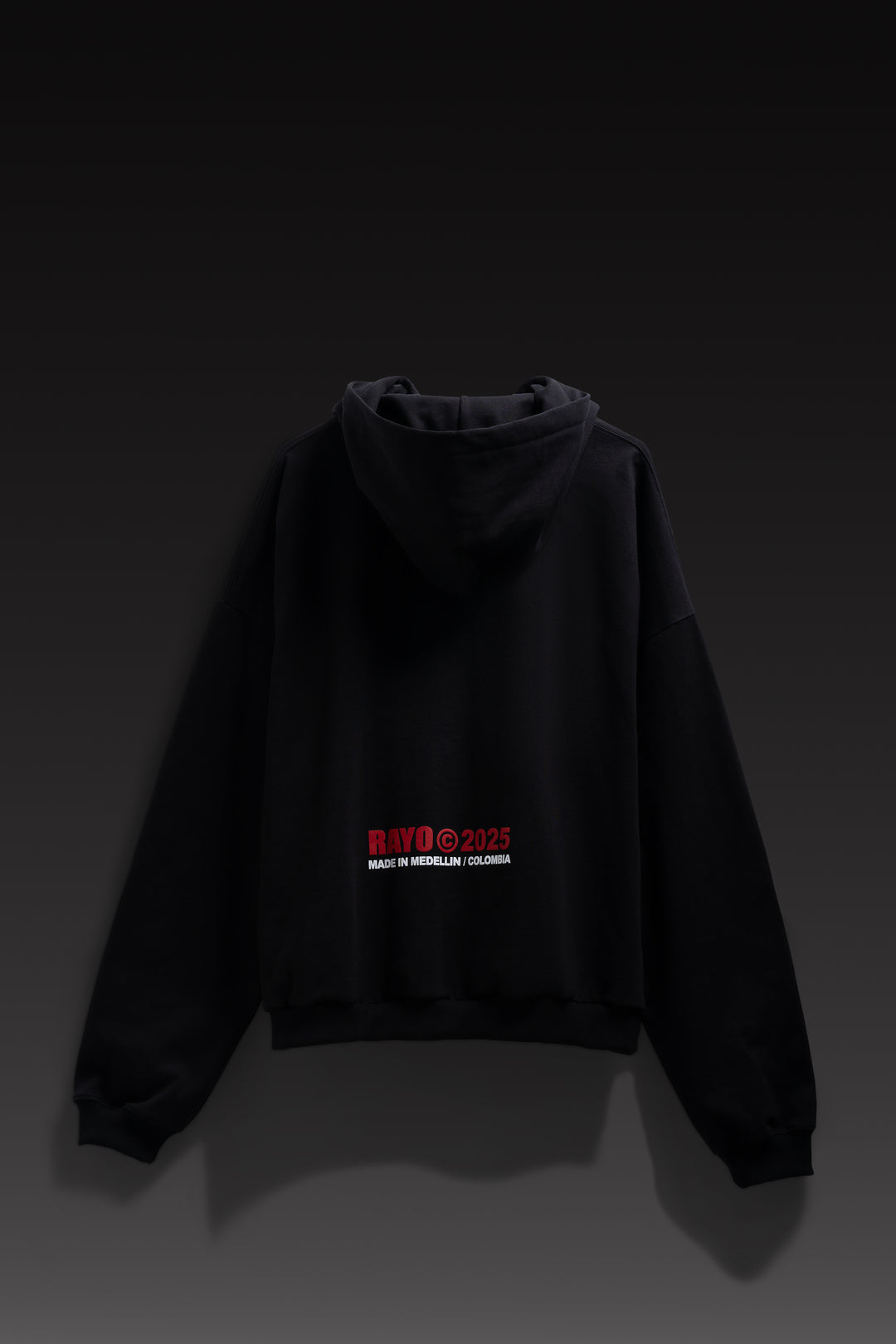 RAYO TOUR CAR BLACK HOODIE