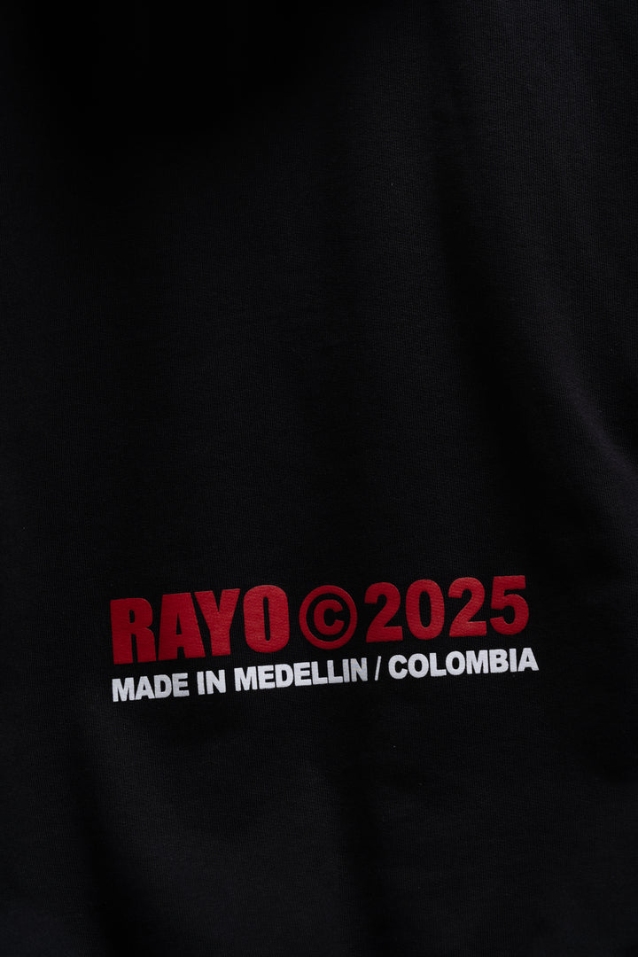 RAYO TOUR CAR BLACK HOODIE