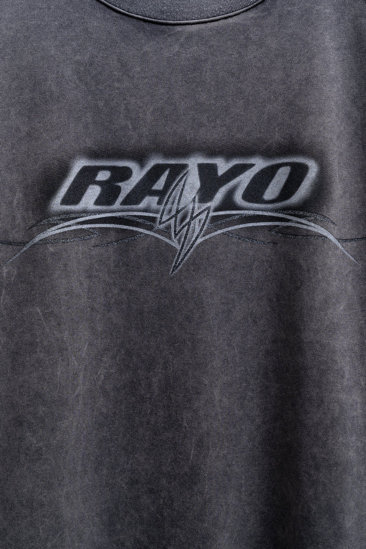 RAYO GREY LONGSLEEVE TEE