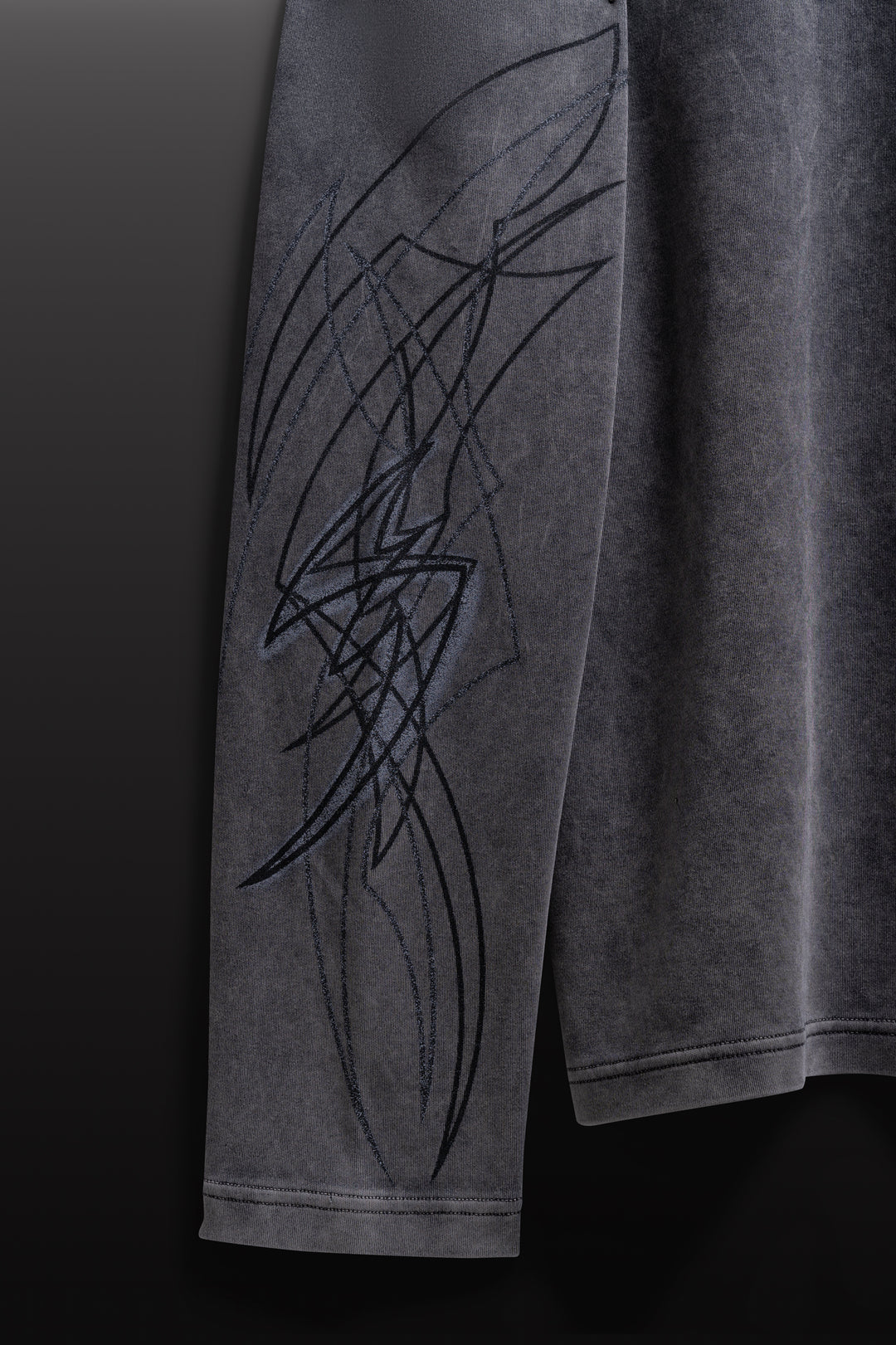 RAYO GREY LONGSLEEVE TEE