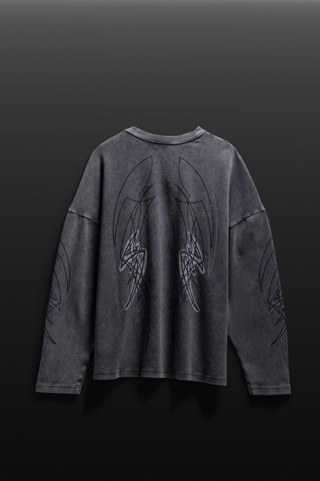 RAYO GREY LONGSLEEVE TEE