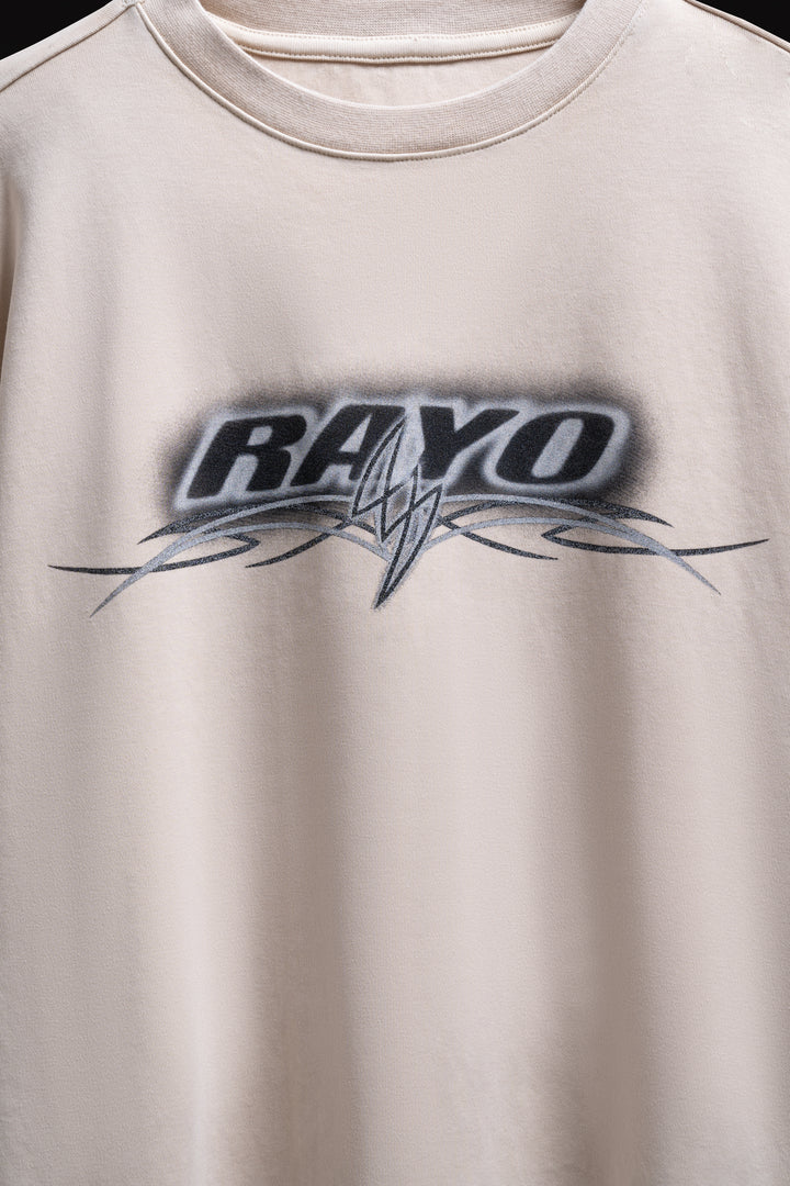 RAYO IVORY LONGSLEEVE TEE