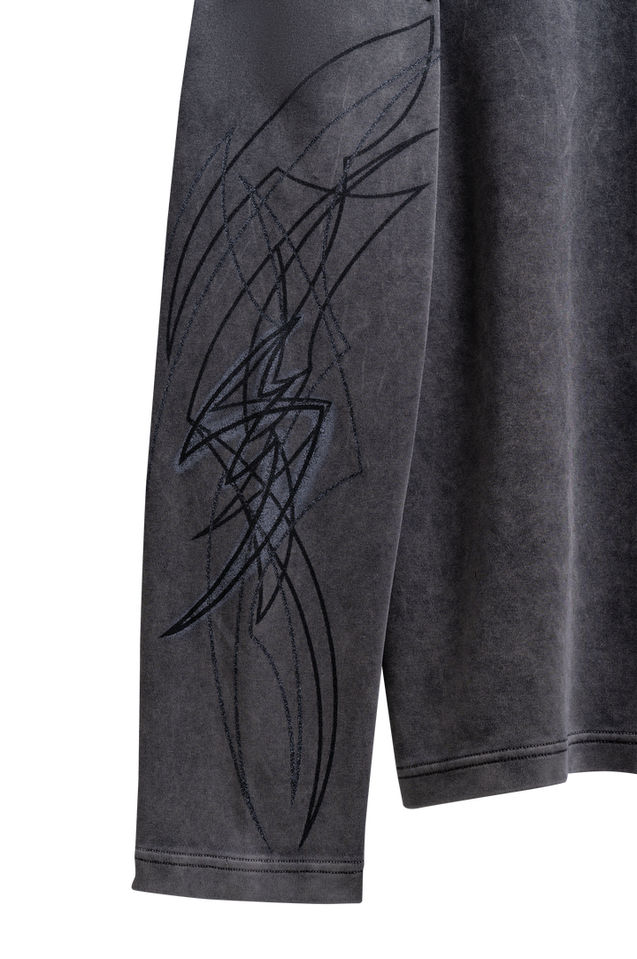 RAYO GREY LONGSLEEVE TEE