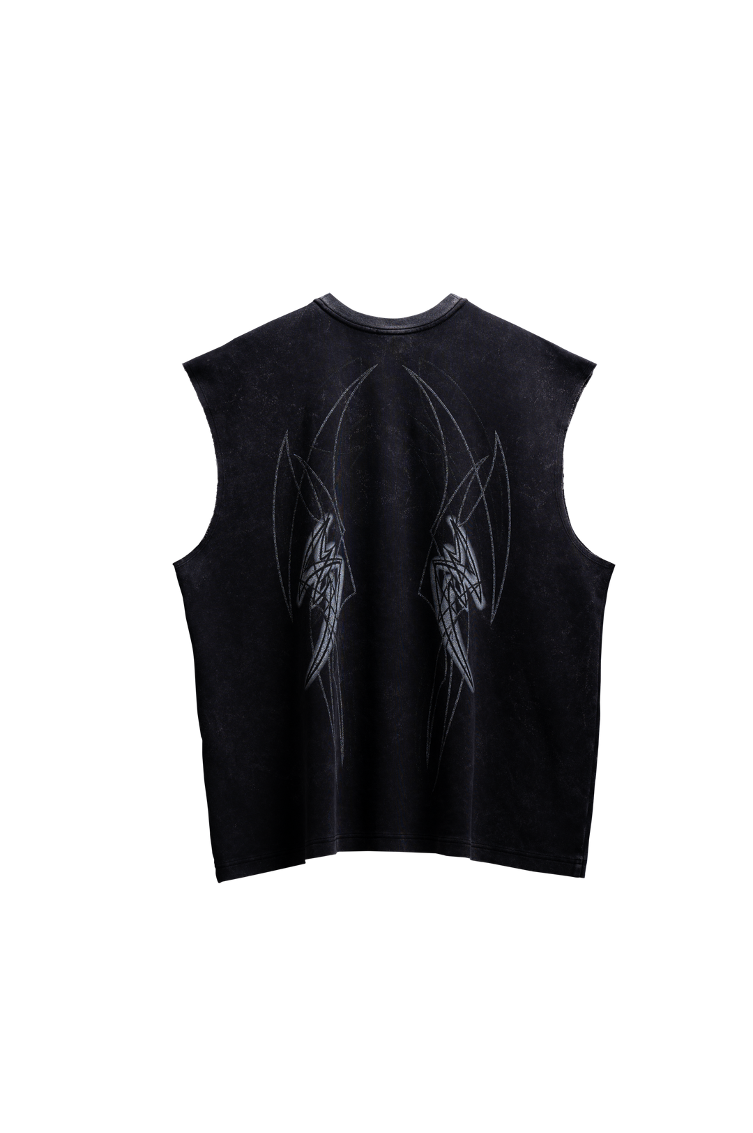 RAYO GREY SLEEVELESS TEE