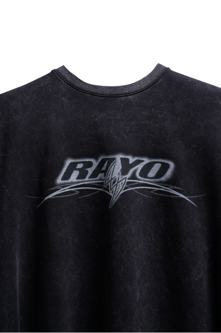 RAYO GREY SLEEVELESS TEE