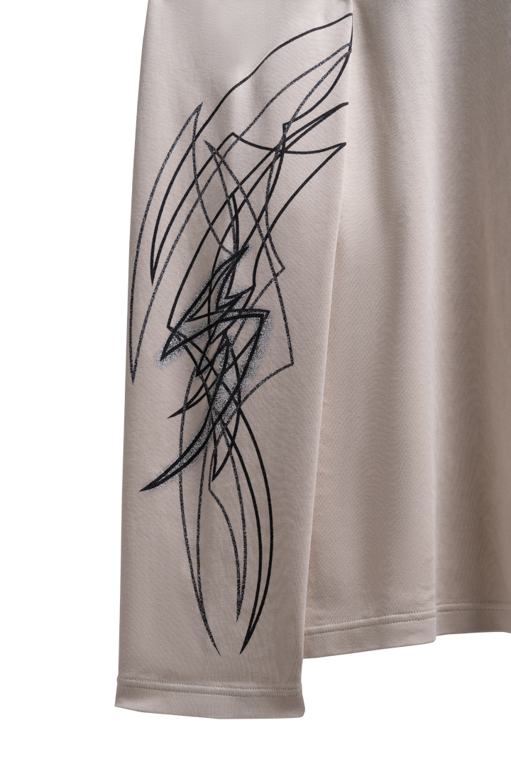 RAYO IVORY LONGSLEEVE TEE