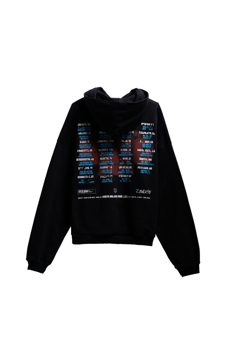 RAYO TOUR BLACK HOODIE