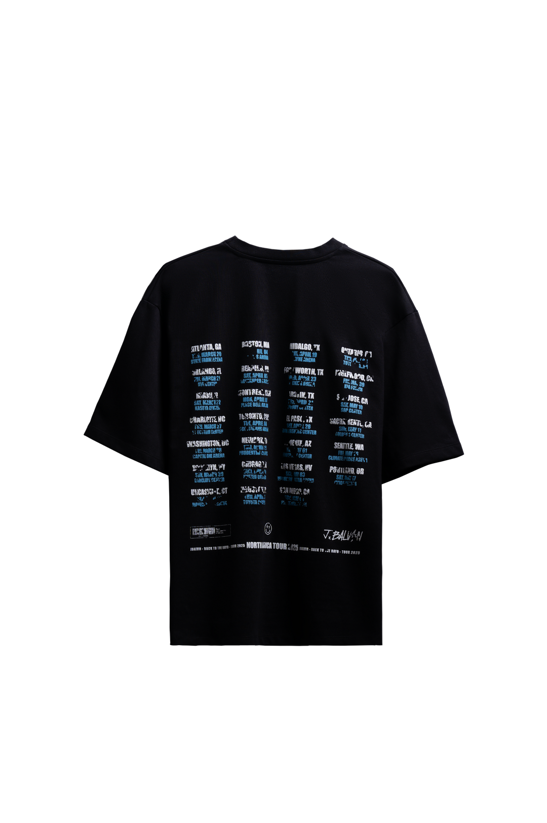 RAYO TOUR BLACK T-SHIRT