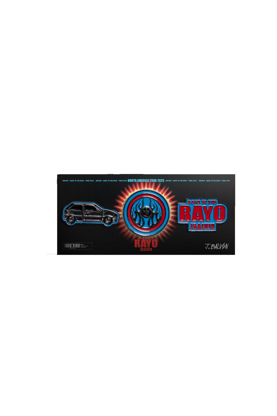 RAYO TOUR PIN SET X 3