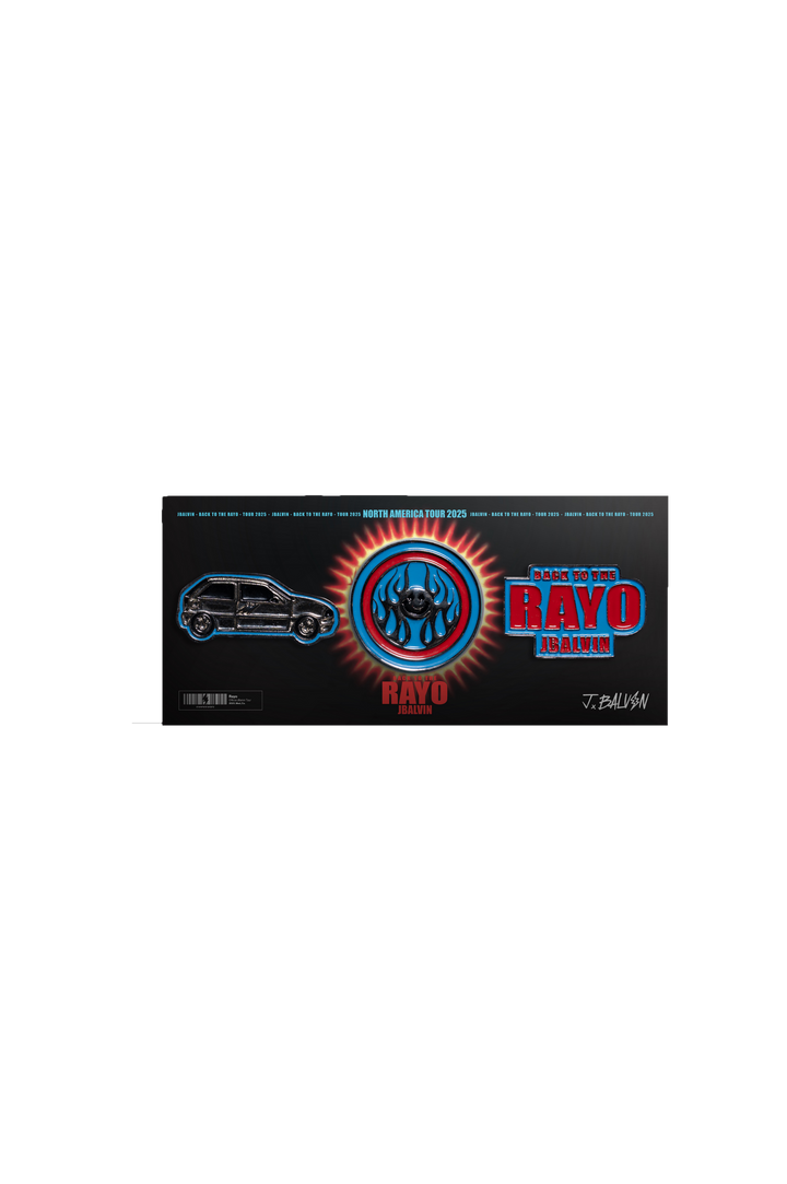 RAYO TOUR PIN SET X 3
