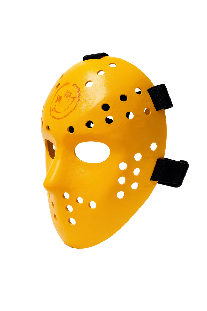 HALLOWEEN SLASHER YELLOW MASK