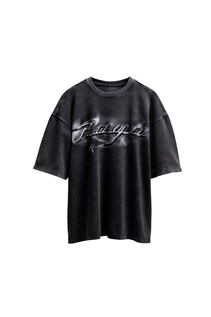 STEERING WHEEL BLACK TEE