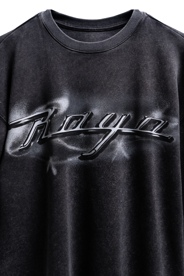 STEERING WHEEL BLACK TEE