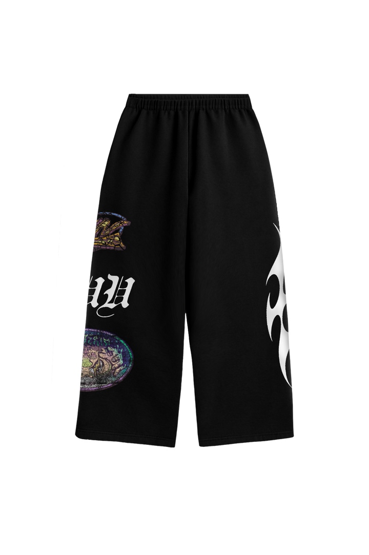 MIXTEIP BLACK SWEATPANTS