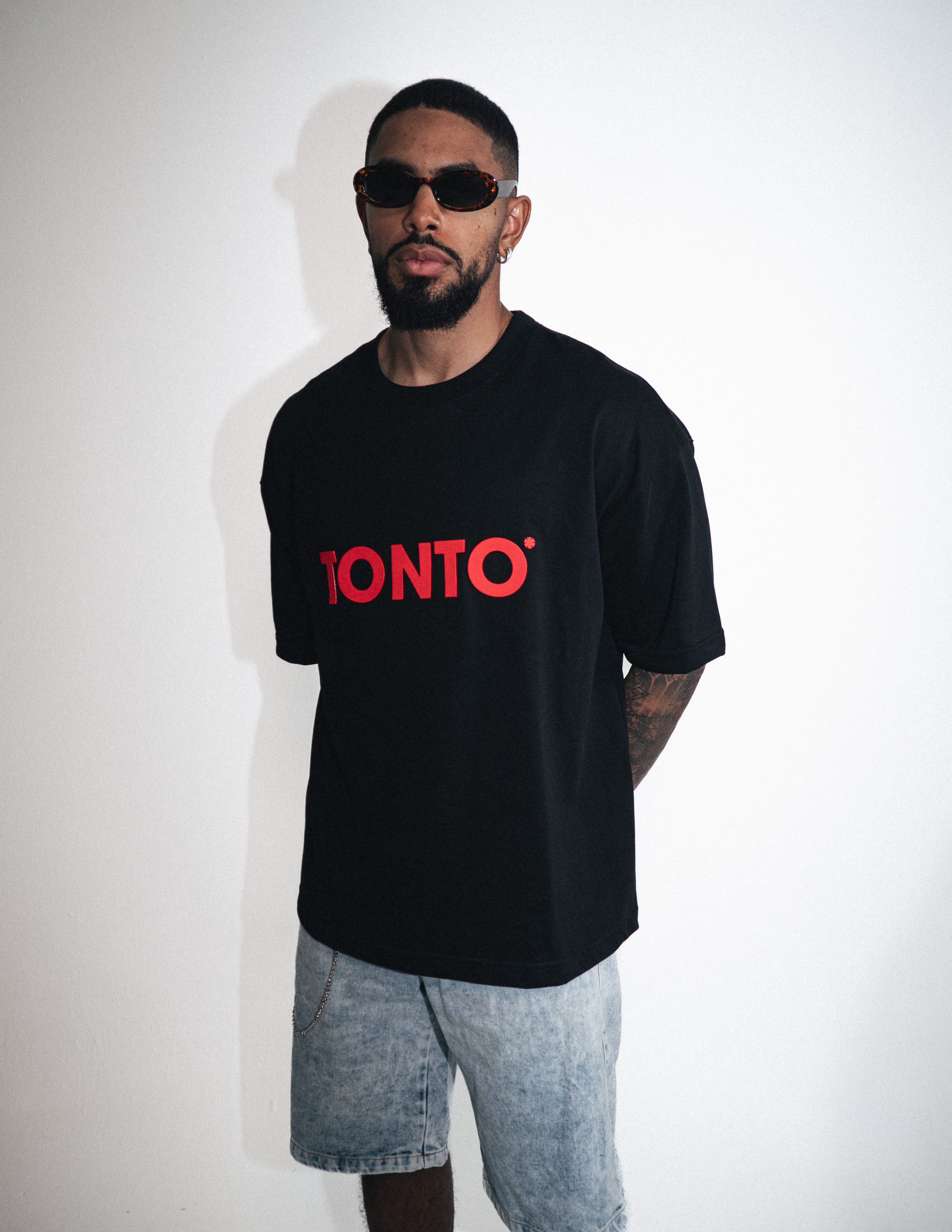 J Balvin Shop | TONTO T-SHIRT BLACK