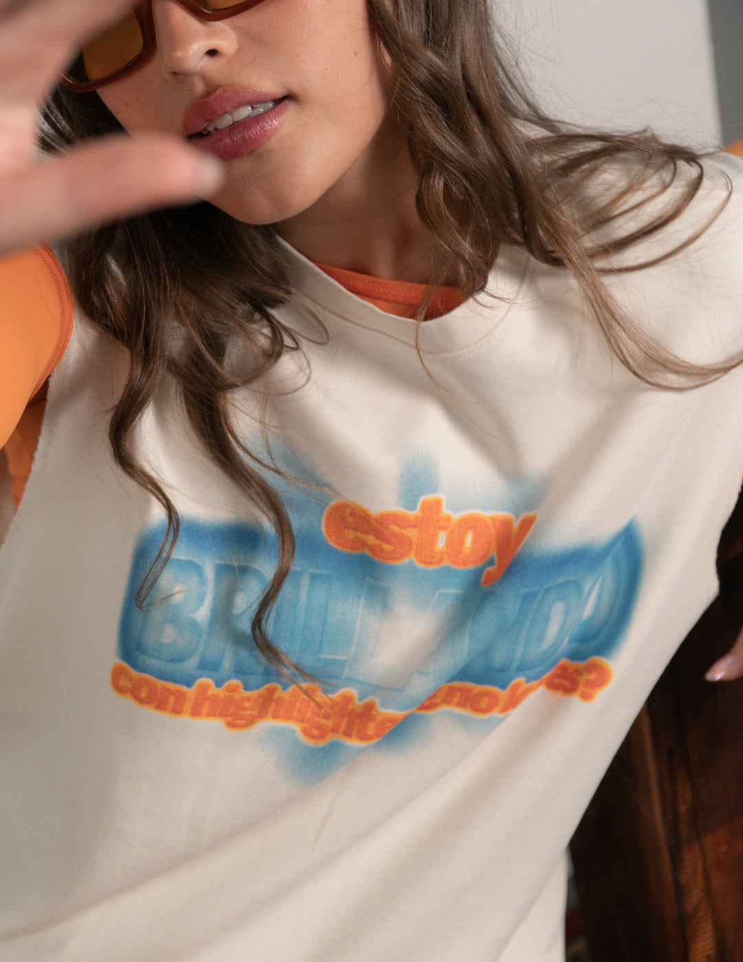 BRILLO HIT SLEEVELESS T-SHIRT