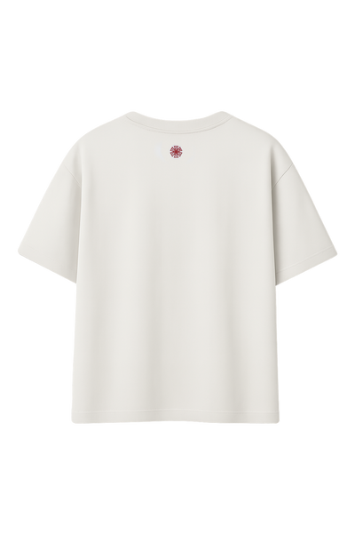 OMERTA PIN T-SHIRT IVORY