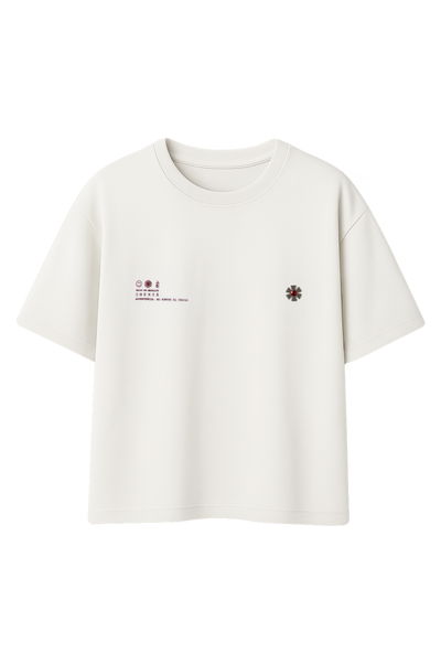 OMERTA PIN T-SHIRT IVORY