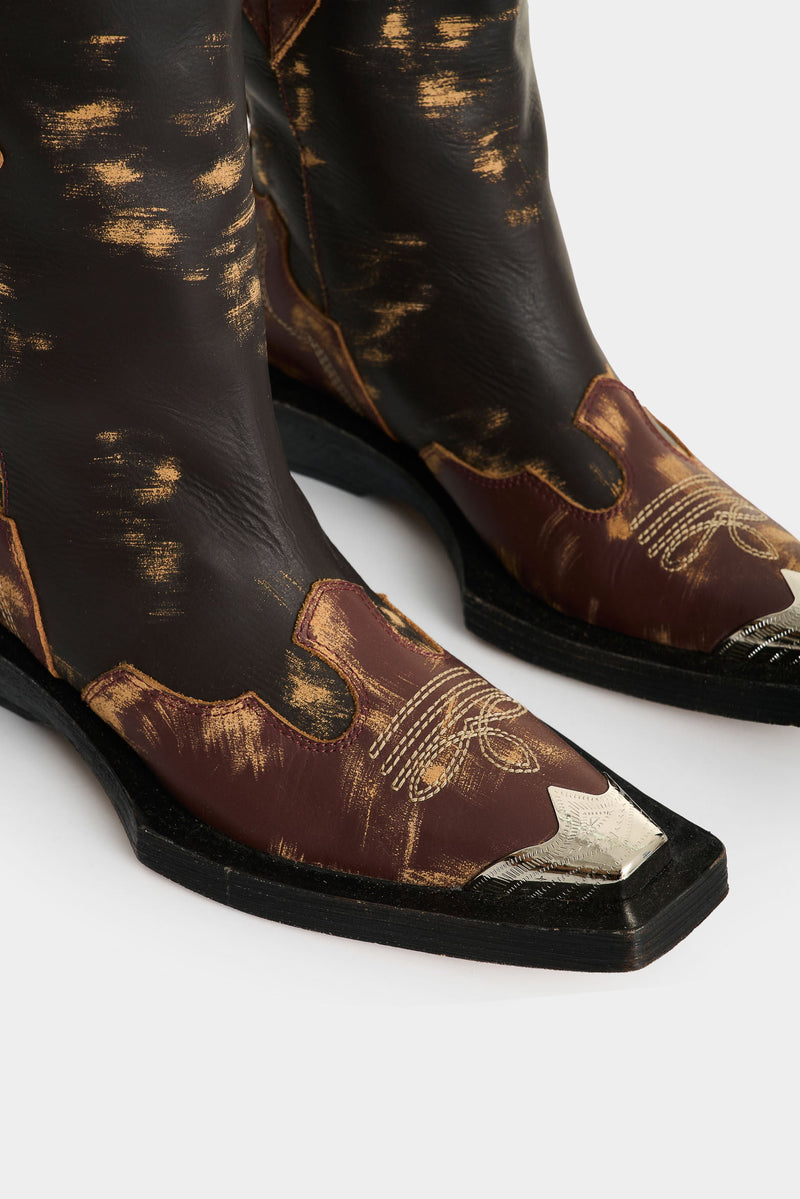 Women's Leather Western Boots