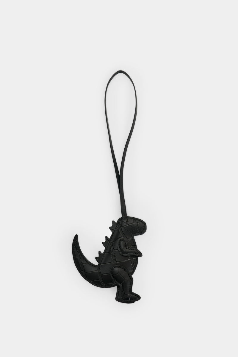 Women's Dino Croco Leather Charm