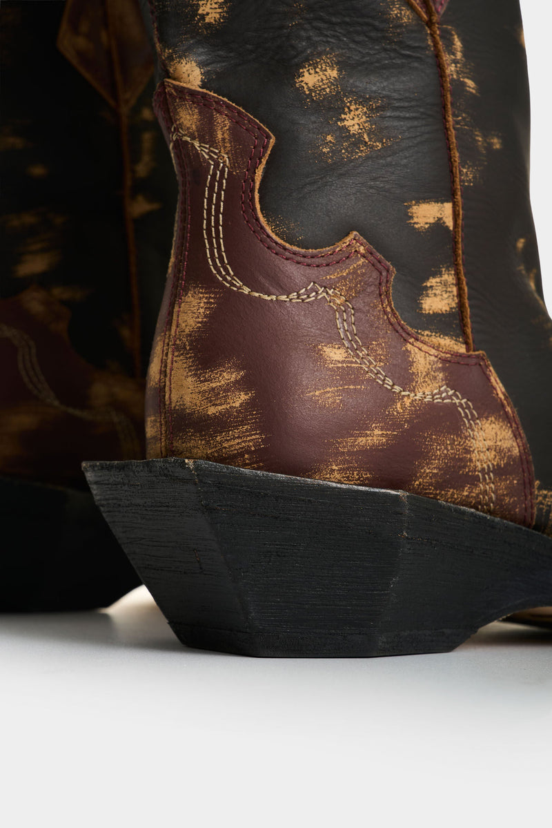 Women's Leather Western Boots