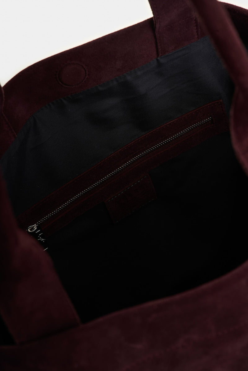 Misak Suede Bowling Bag