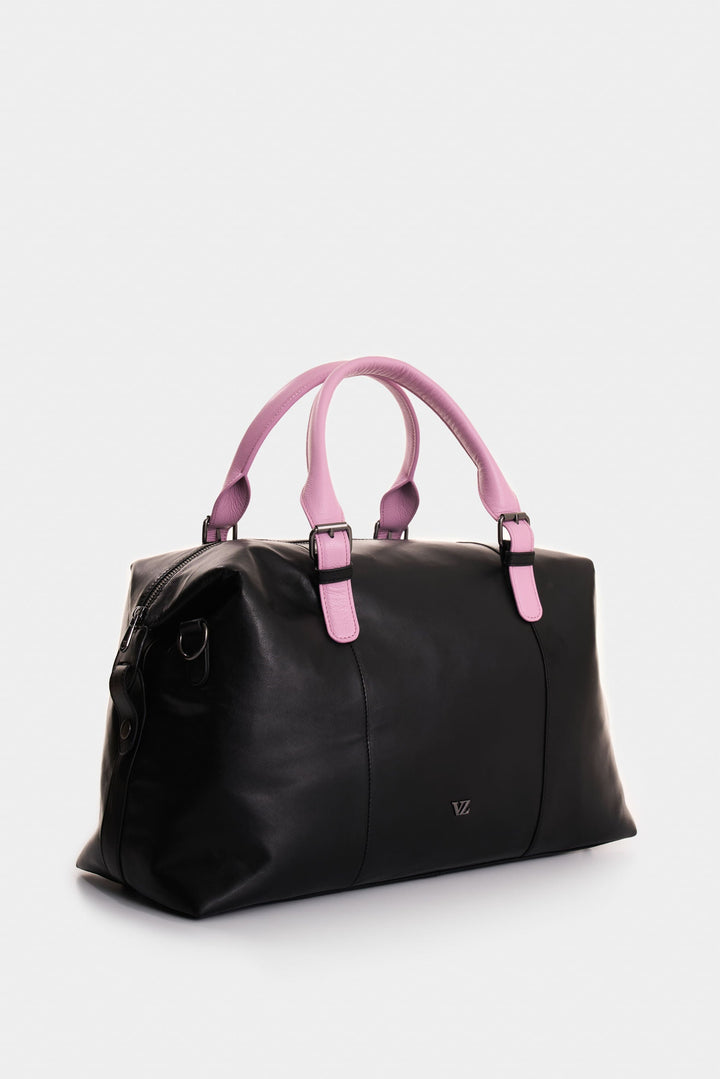 LILAC PERS BOWLING LEATHER HANDLE