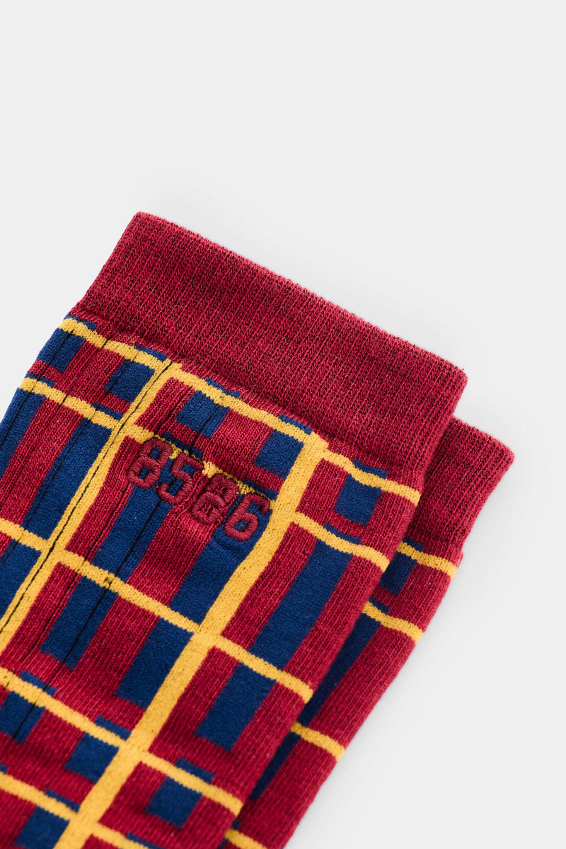 Men's Tartan Mid-Calf Socks