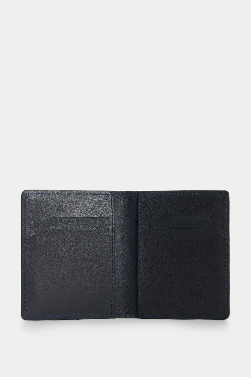 Men's Dino Croco Leather Card Holder