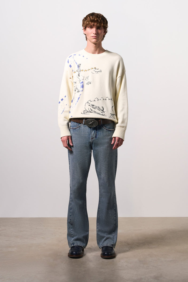 Men's Dino Knit Sweater