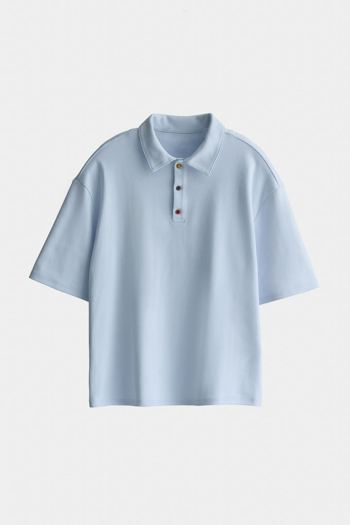 BLUE SHORT SLEEVE POLO