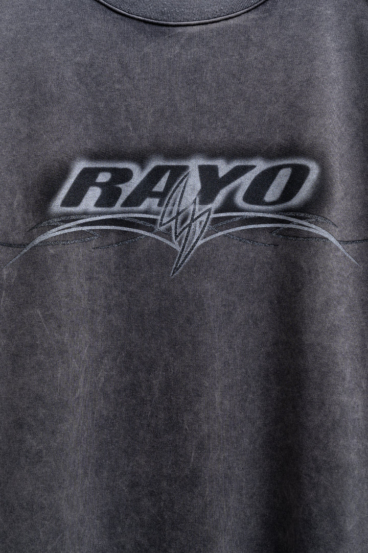 RAYO GREY LONGSLEEVE TEE