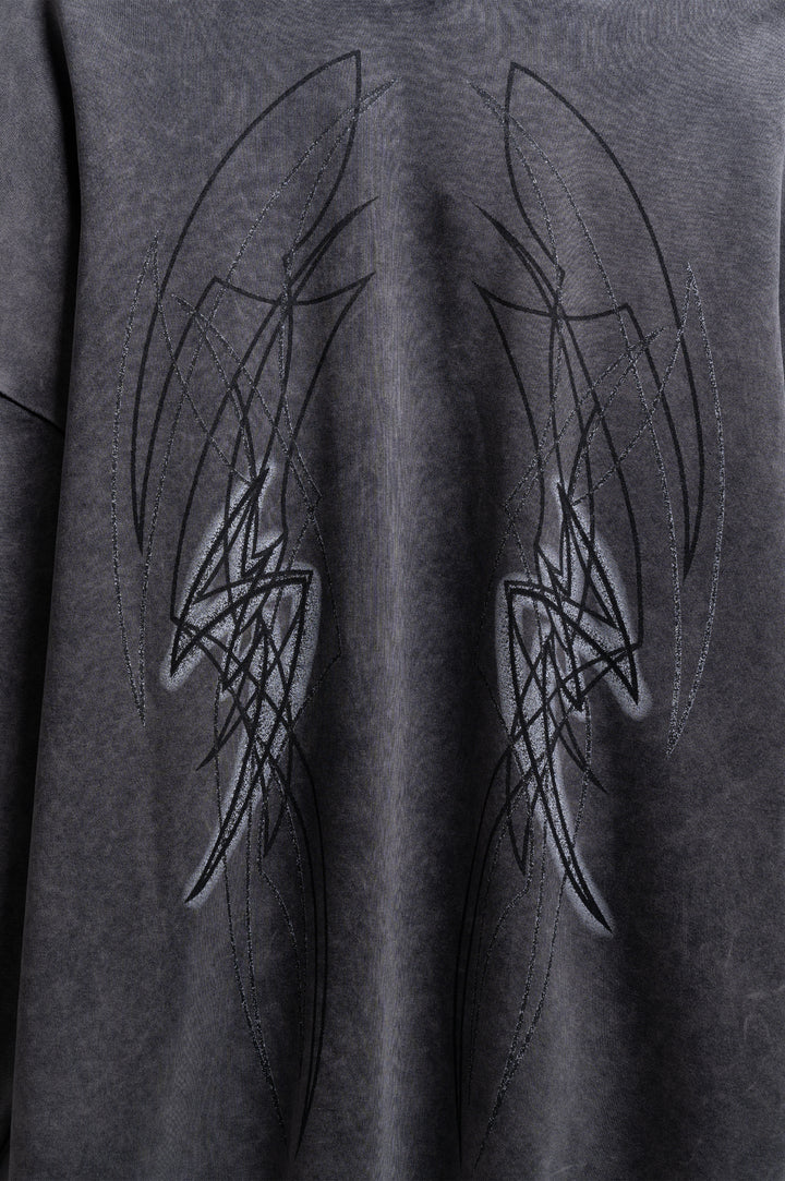 RAYO GREY LONGSLEEVE TEE