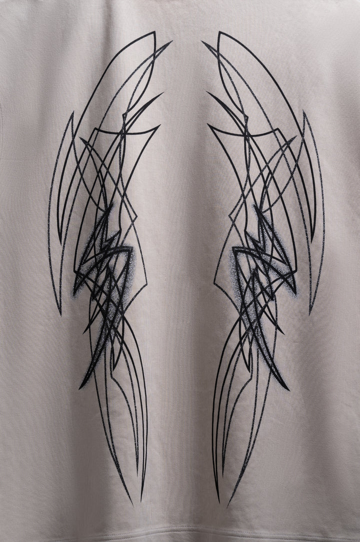 RAYO IVORY SLEEVELESS TEE