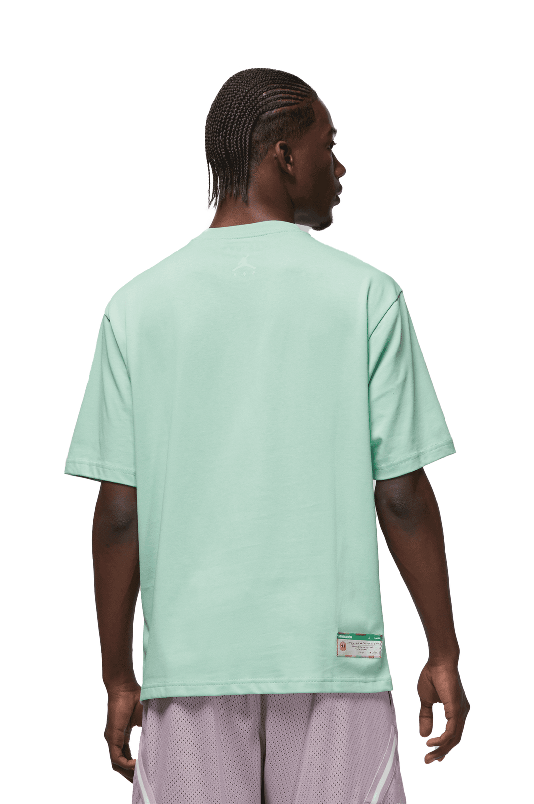 J Balvin X Jordan camiseta verde esmaltada